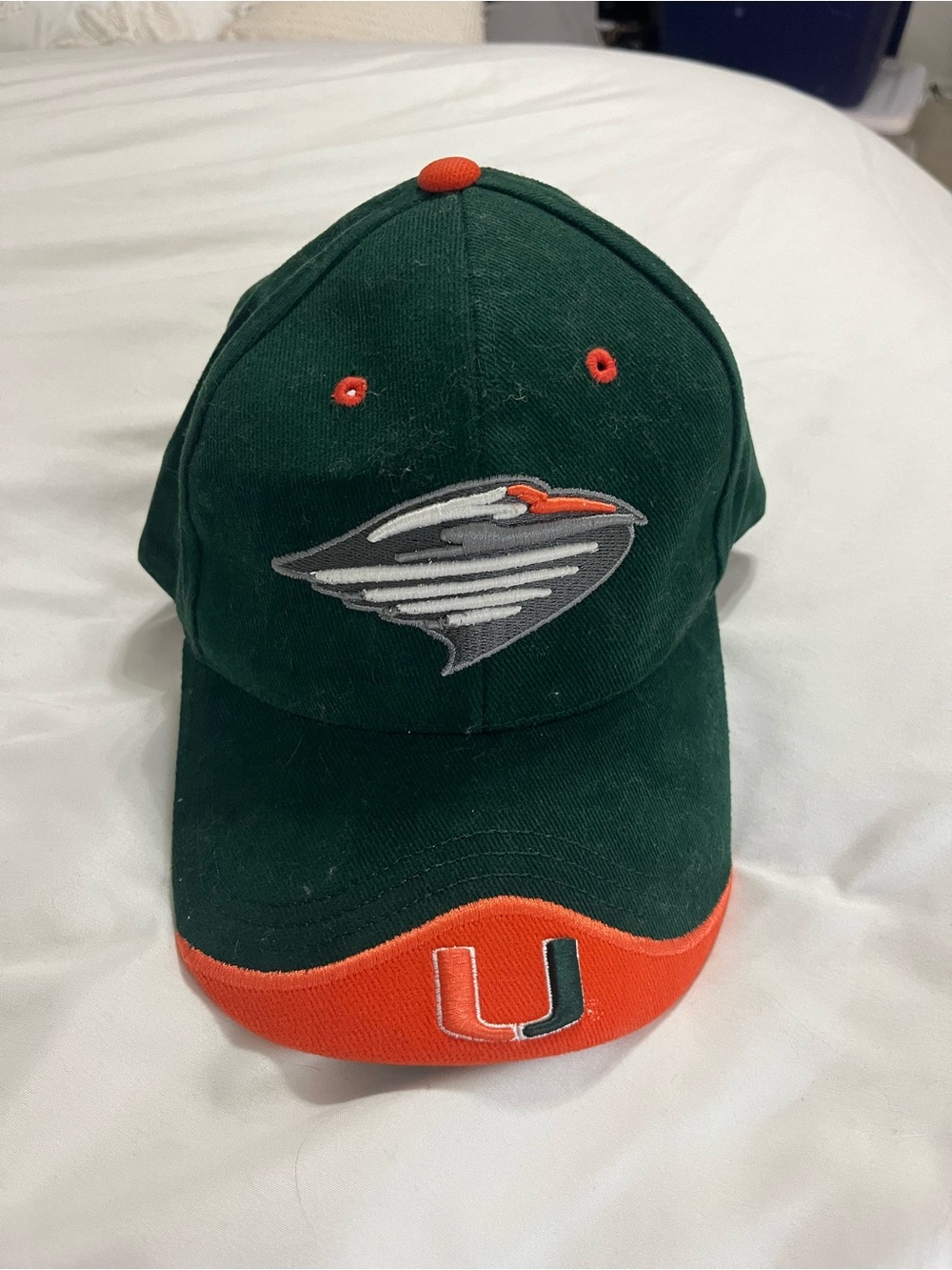 vintage University of Miami Hurricanes cap